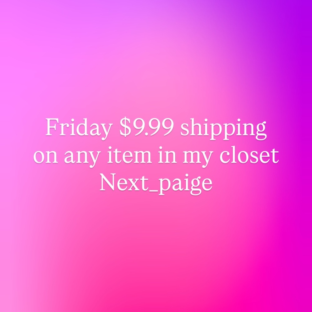 Fabulous Friday Shipping offer
